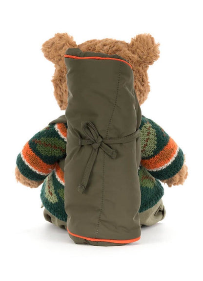 Jellycat Bartholomew Bear Hiking Outfit