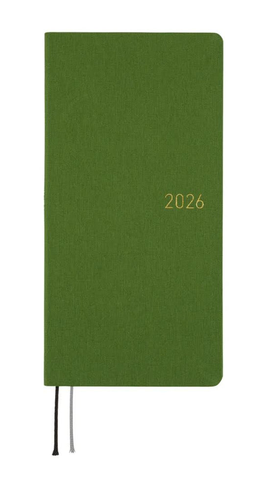 Hobonichi Techo 2026 Weeks : Green