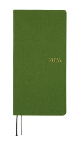 Hobonichi Techo 2026 Weeks : Green