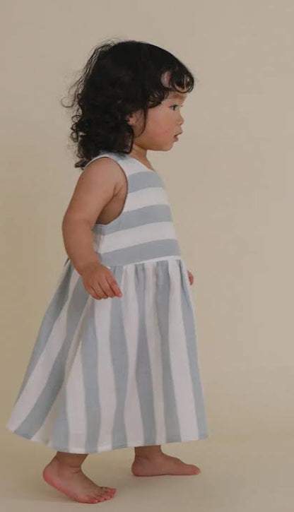 Organic Zoo Sardine Stripes Sleeveless Dress