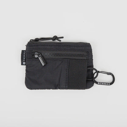 Thread Black Pouch Wallet