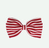 Sticky Lemon Hair Bow- Red