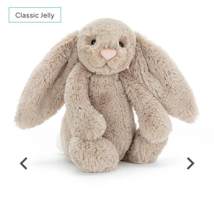 Jellycat Bashful Beige Bunny- Small
