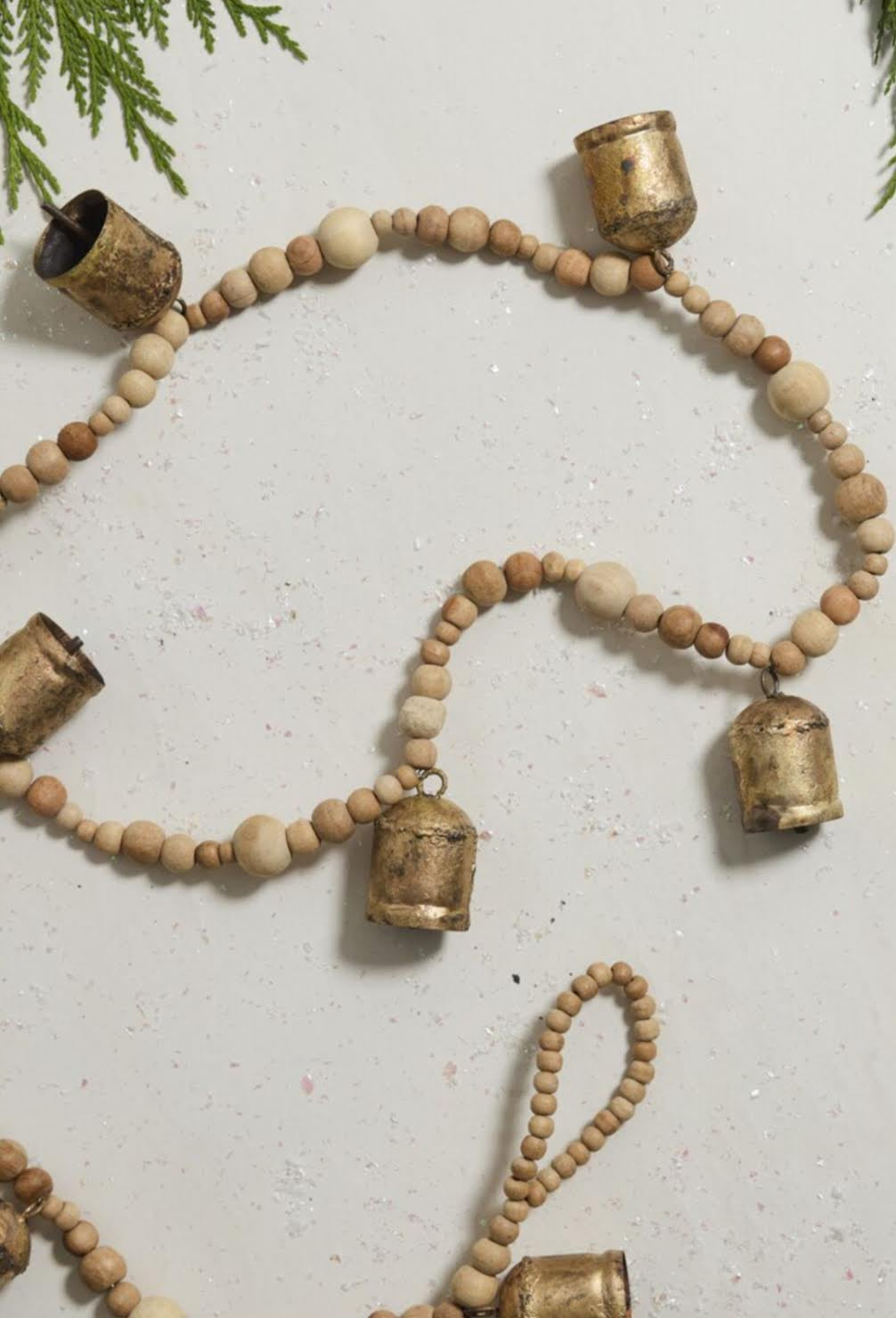 Bead and Bell Garland