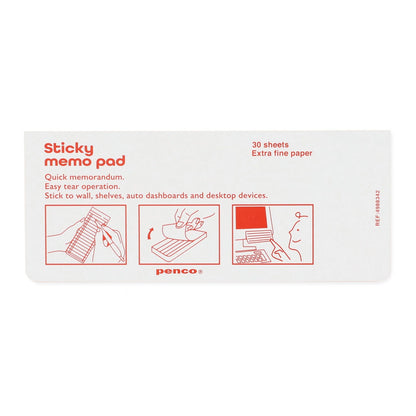 Penco Sticky Weekly Memo Pad