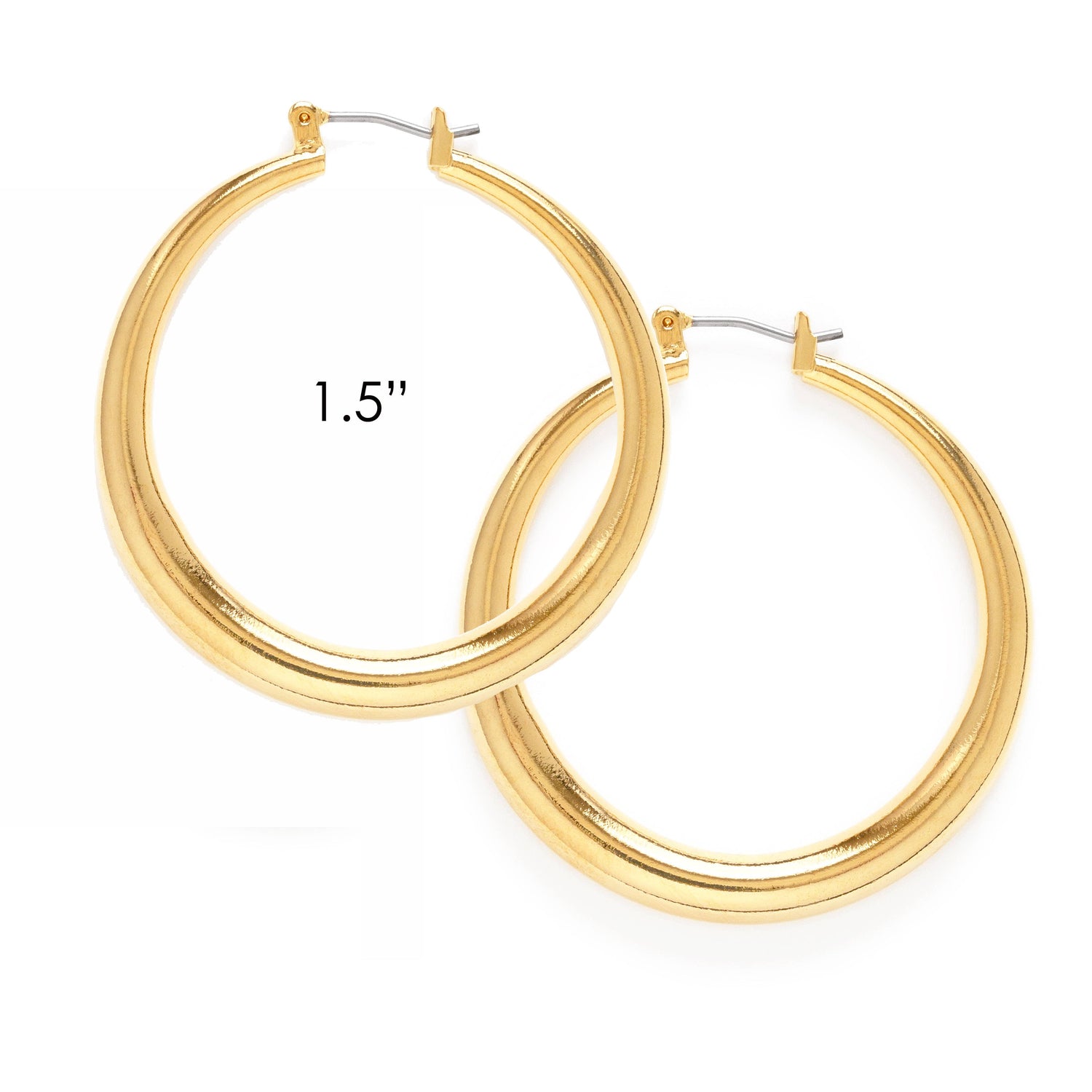 Large Maria Hoops