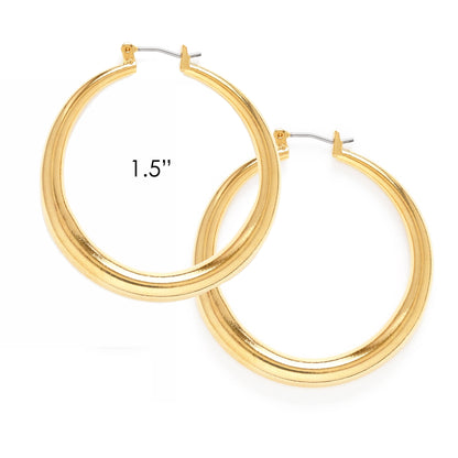 Large Maria Hoops
