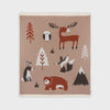 Woodland Bear - Organic Jacquard Sweater Knit Baby Blanket