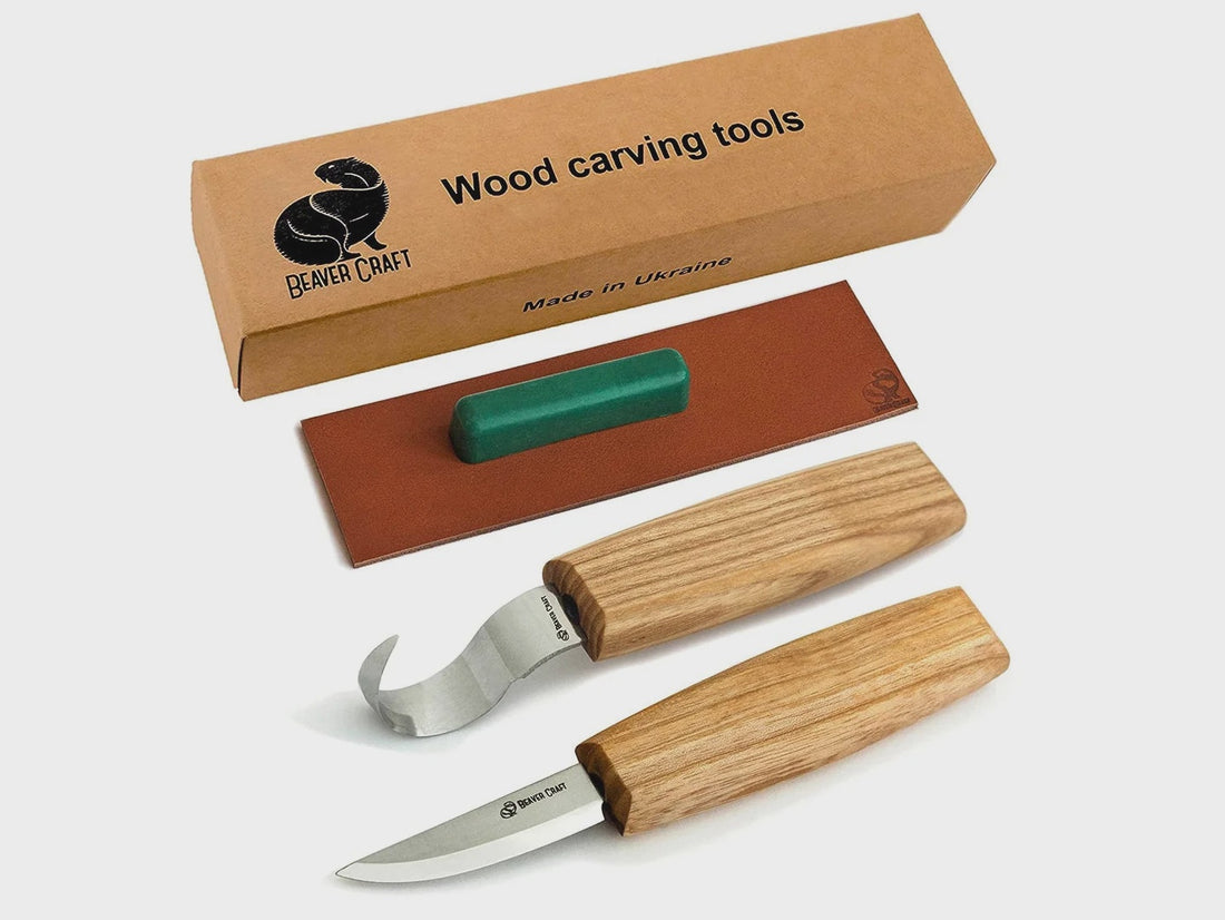 Beaver Craft Spoon Carving Set