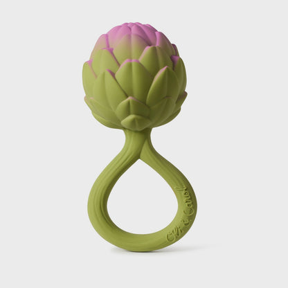 Oli &amp; Carol Artichoke Rattle Toy