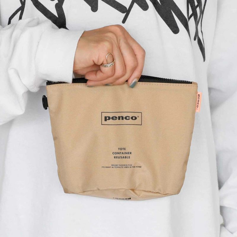 Penco Bucket Pouch- Beige