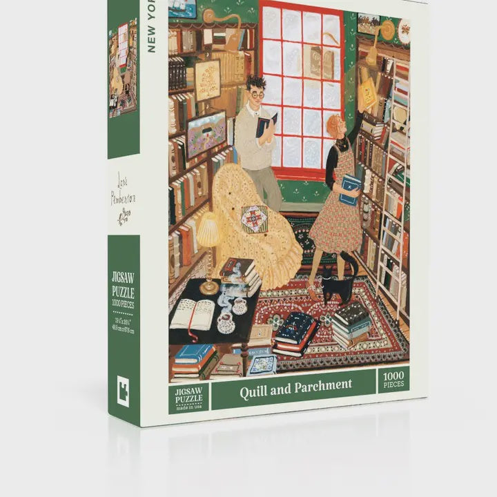 Quill and Parchment - 1000 Piece Jigsaw Puzzle