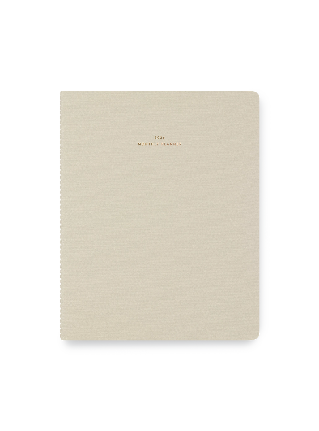Appointed 2026 Monthly Planner- Natural Linen