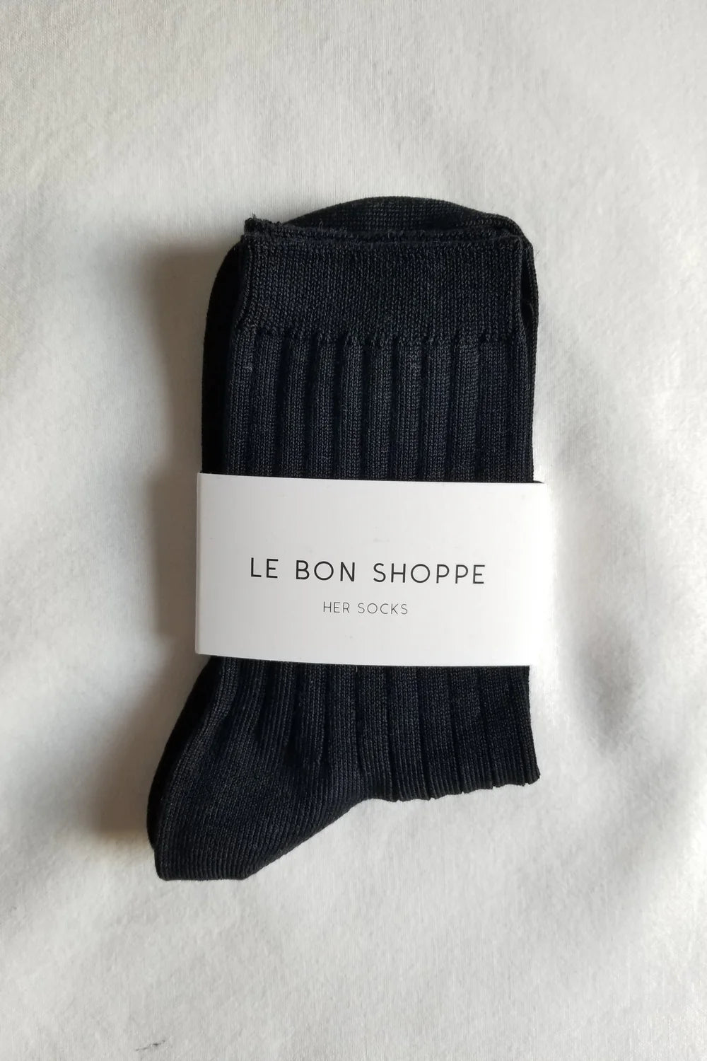 Le Bon Shoppe Her Cotton Ribbed Socks