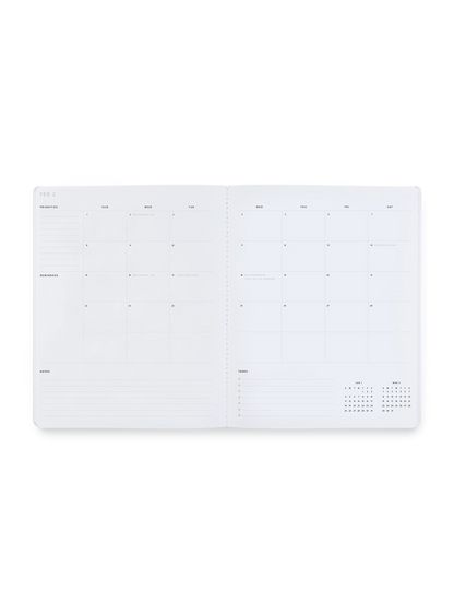 Appointed 2026 Monthly Planner- Fern Green