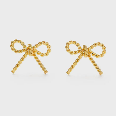 Bow Stud Earrings