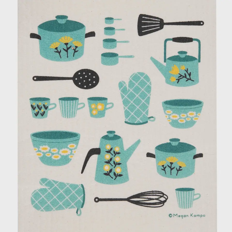 Swedish Dishcloth - Mk Retro Kitchen