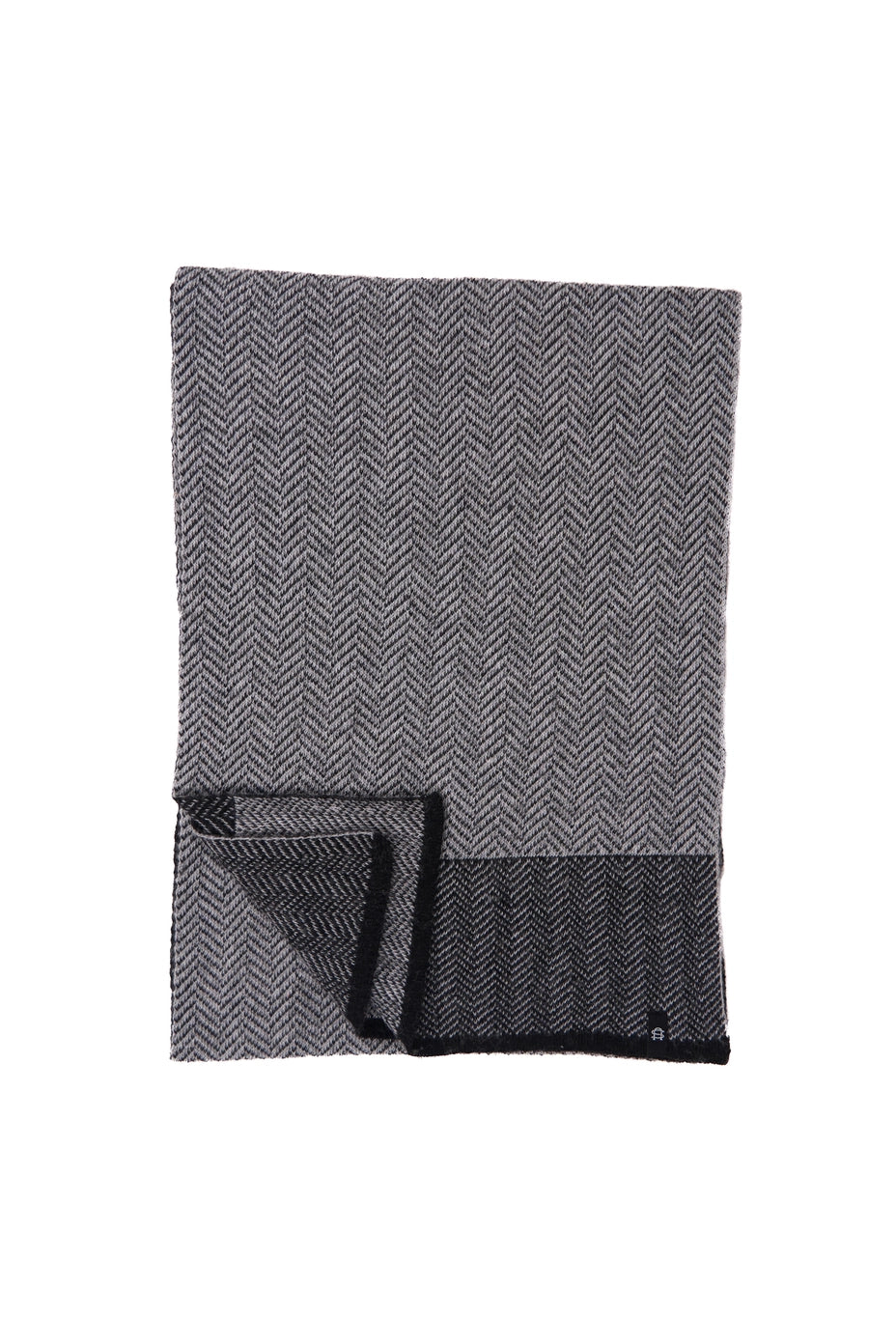 Charcoal Merino Wool and Recycled Poly Terminal 4 Scarf