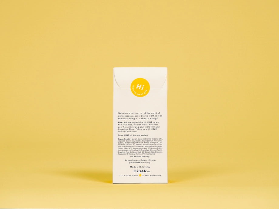 HiBAR Soothe Solid Shampoo