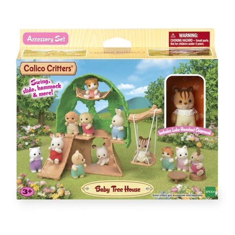 Calico Critters Dollhouse Playset, Baby Tree House