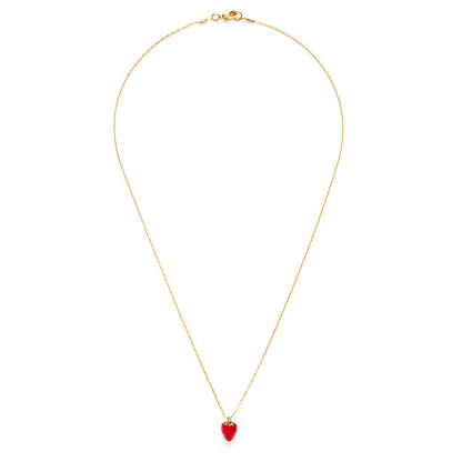 Summer Strawberry Necklace