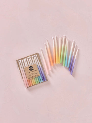 Ombre Beeswax Candles- 3