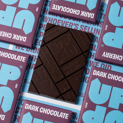 UP-UP Cherry Dark Chocolate Bar 130G/4.5OZ