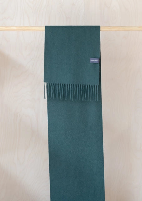 Lambswool Scarf in Forest