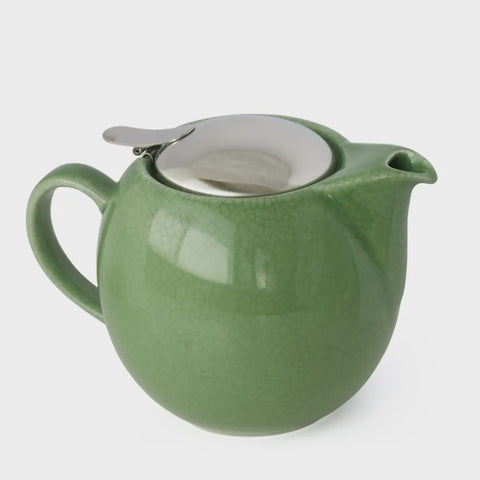 Zero Japan Round Ceramic Teapot-Green
