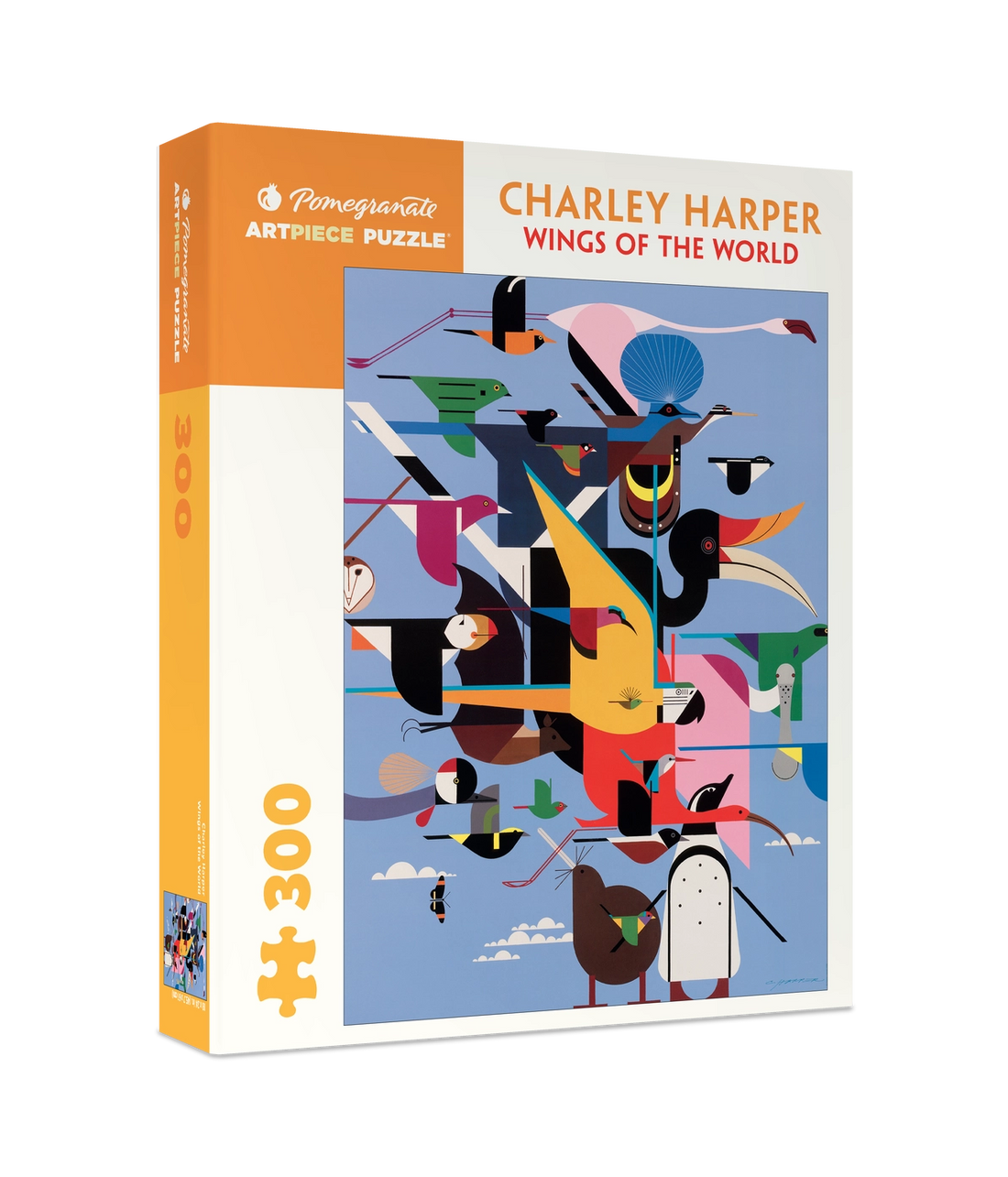 Charley Harper: Wings of the World 300-piece Jigsaw Puzzle