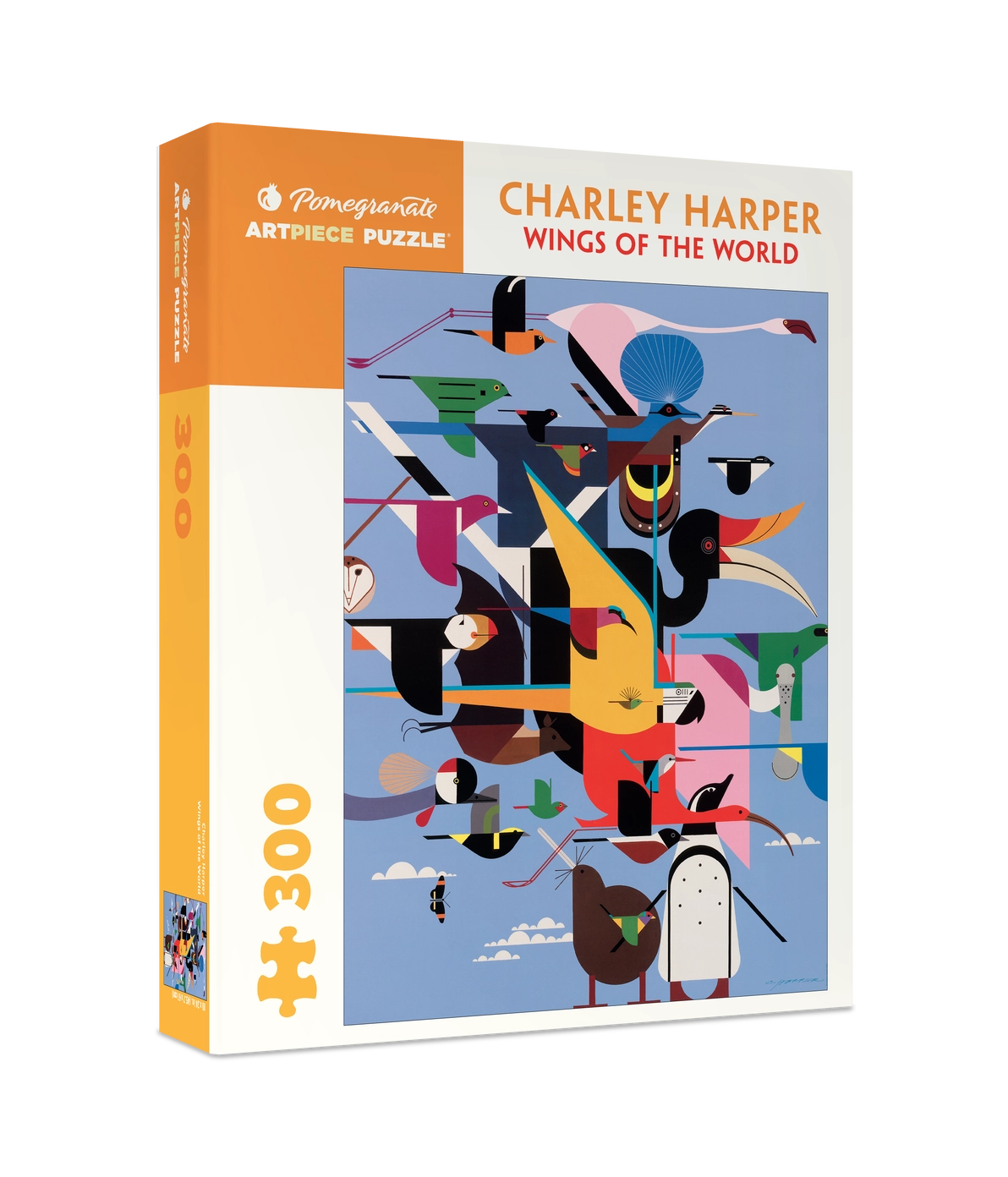 Charley Harper: Wings of the World 300-piece Jigsaw Puzzle