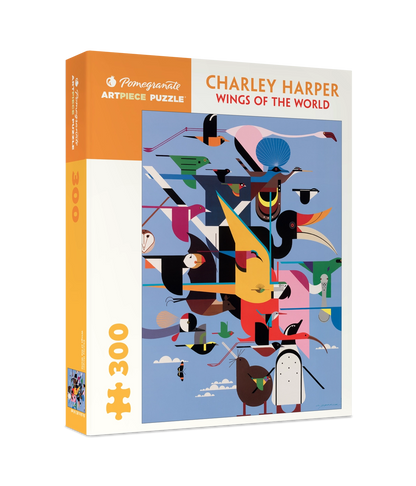 Charley Harper: Wings of the World 300-piece Jigsaw Puzzle
