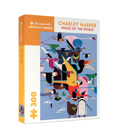 Charley Harper: Wings of the World 300-piece Jigsaw Puzzle