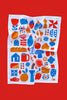 Lisa Congdon Menagerie Cotton Kitchen Towel