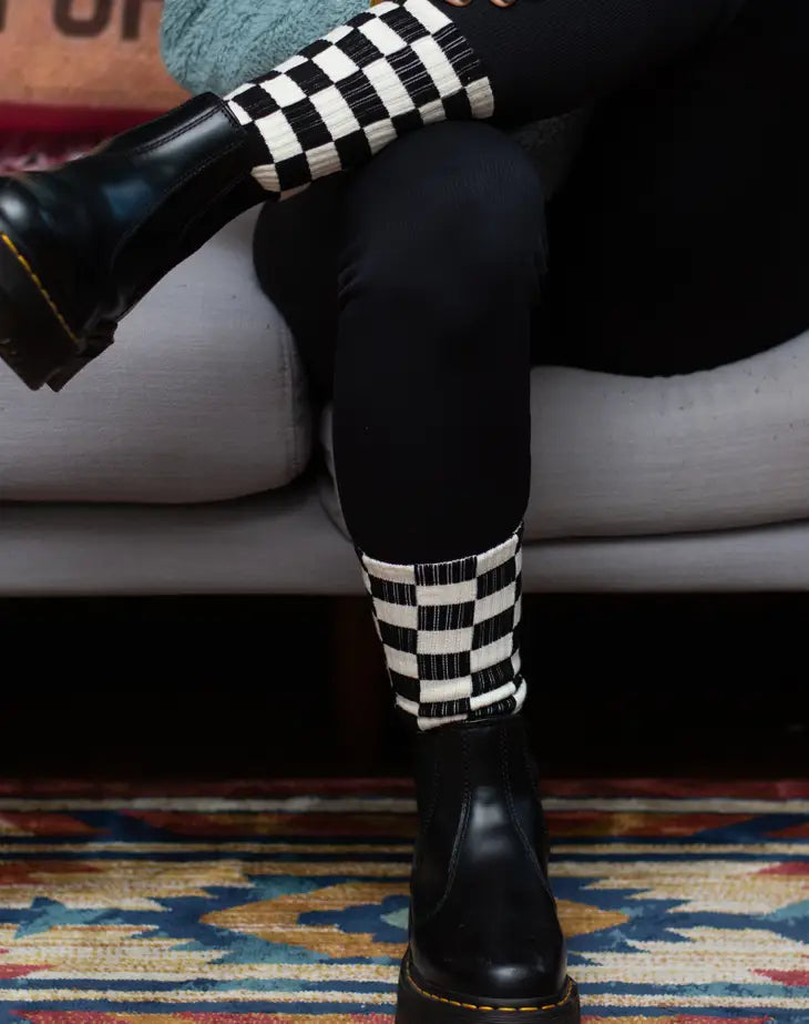 Checkerboard Socks