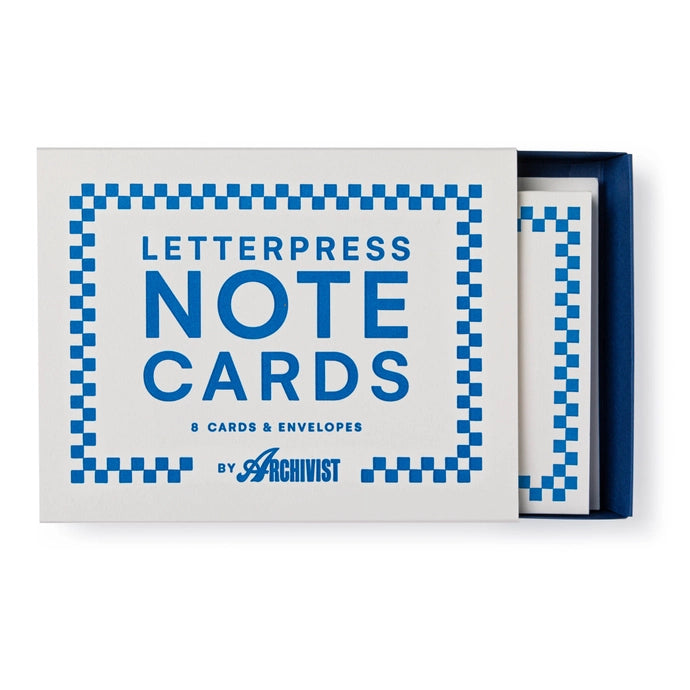 Letterpress Notecards- 8 cards &amp; envelopes