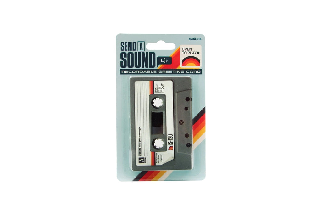 Record Your Own Message: Cassette Tape Greetings Card