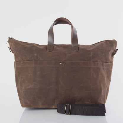 CB Station Traveler Tote- Khaki
