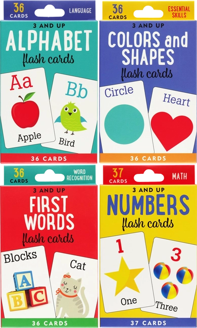 Flash Cards- Set of 4