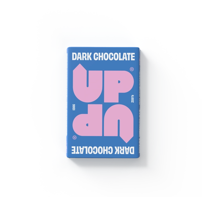 UP-UP Chocolate  Original Dark Chocolate Bar 130G/4.5OZ