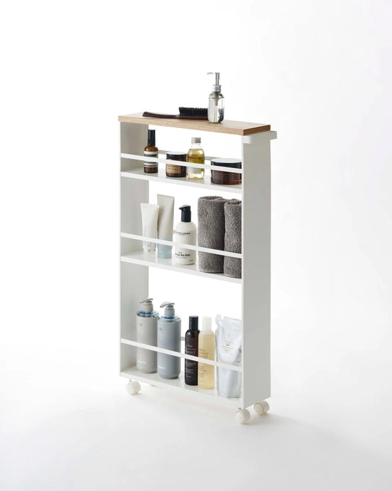 Tower Rolling Storage Cart- White  -PICK UP ONLY