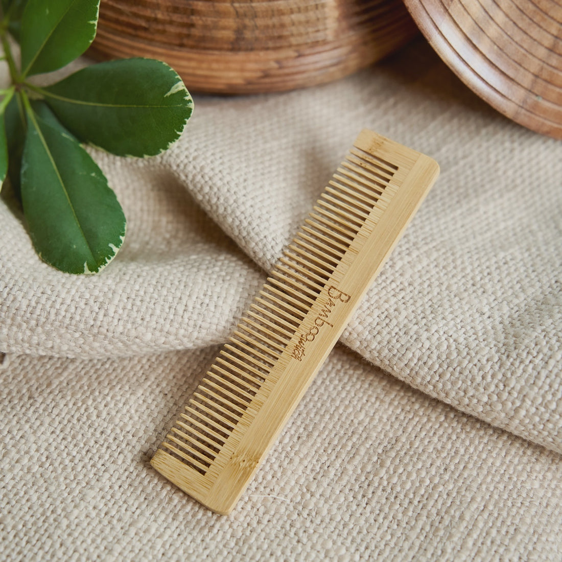 Natural Bamboo Comb