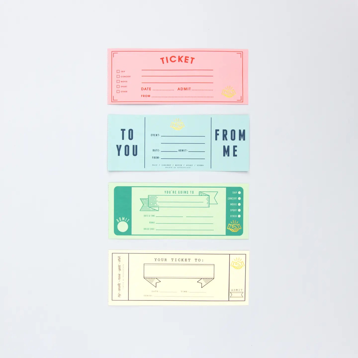 DIY Ticket Book