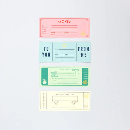 DIY Ticket Book