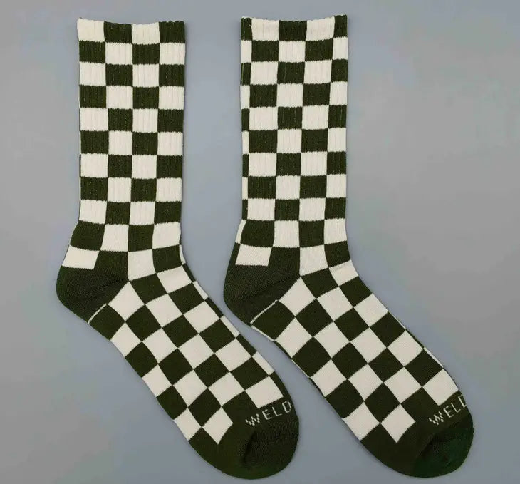 Checkerboard Socks