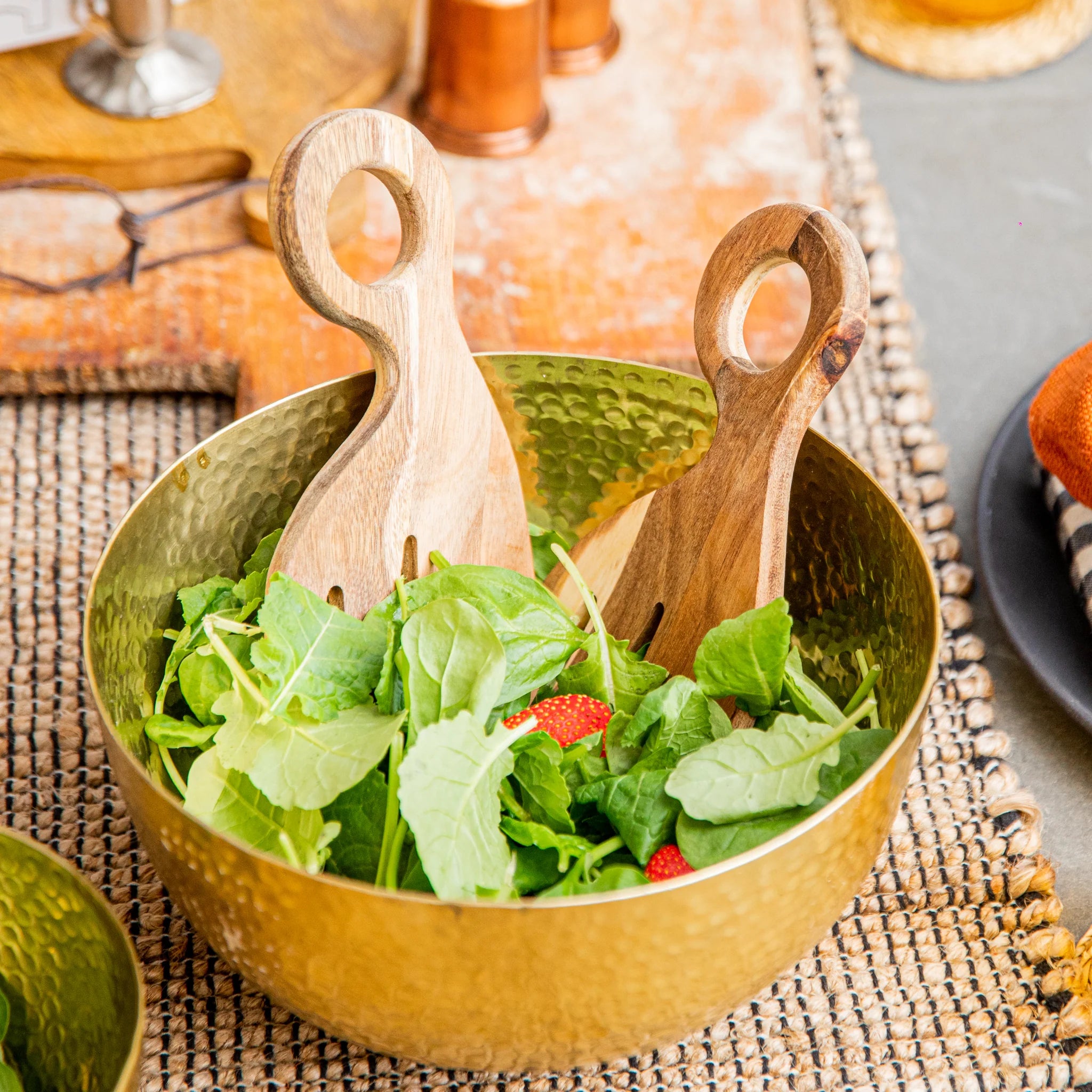 Acacia Wood Salad Servers
