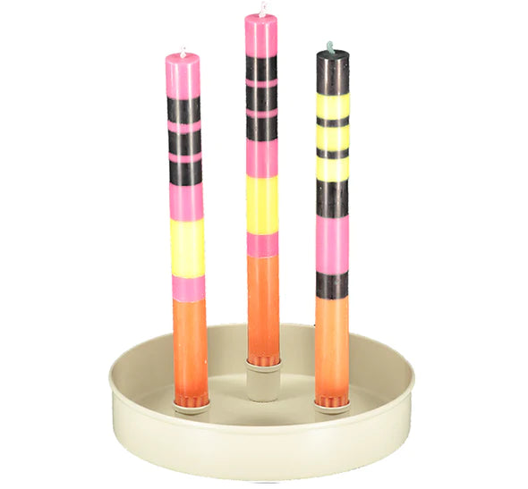 British Colour Standard Metal Candle Platter