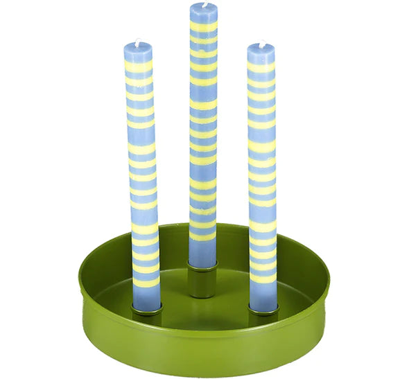 British Colour Standard Metal Candle Platter