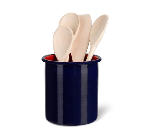 British Colour Standard Utility Enamelware Storage Pot