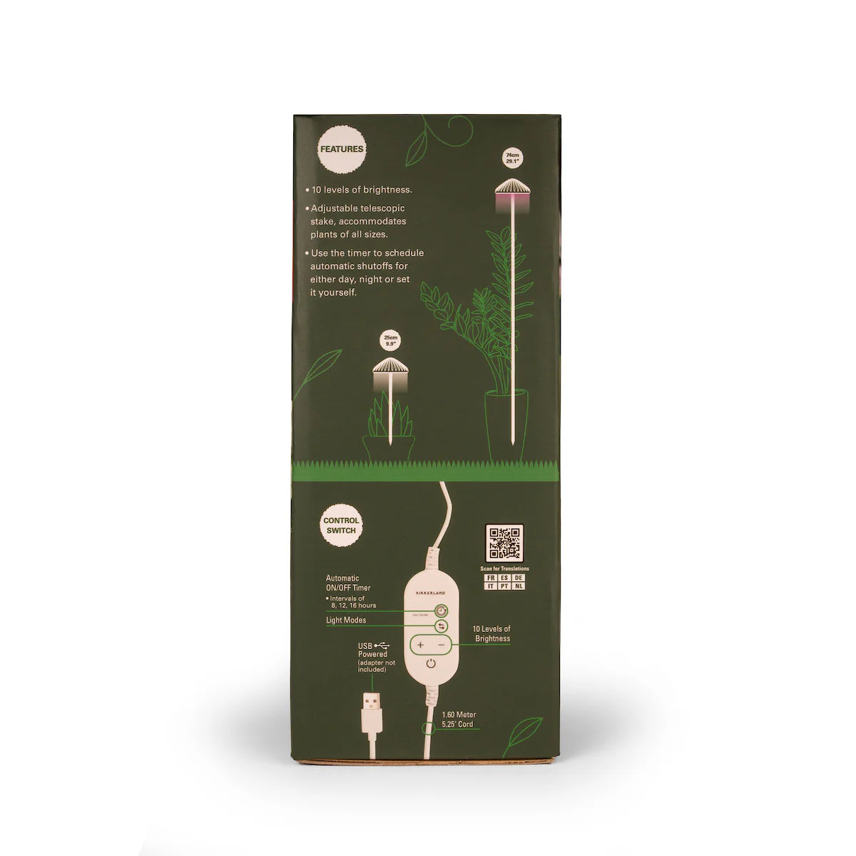 Kikkerland Mushroom Grow Light